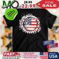American Flag Bottle Cap Shirt