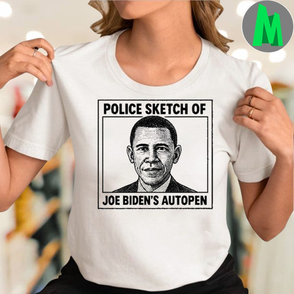 Americasmemes Police Sketch Of Joe Biden’s Autopen Shirt