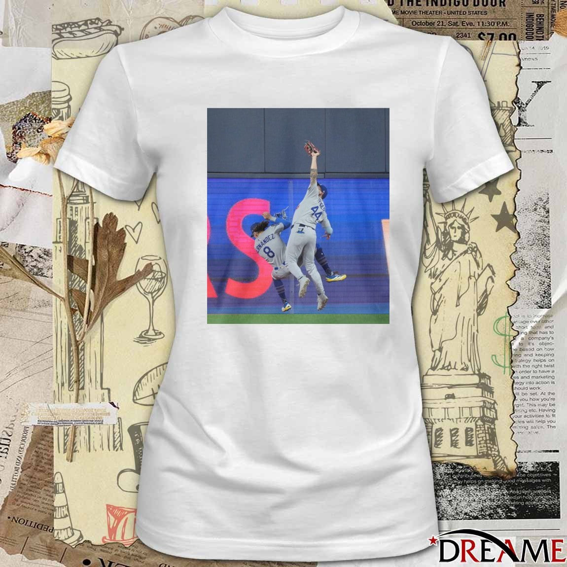 Andy Pages Catch World Series Los Angeles Dodgers MLB 2025 t-shirt