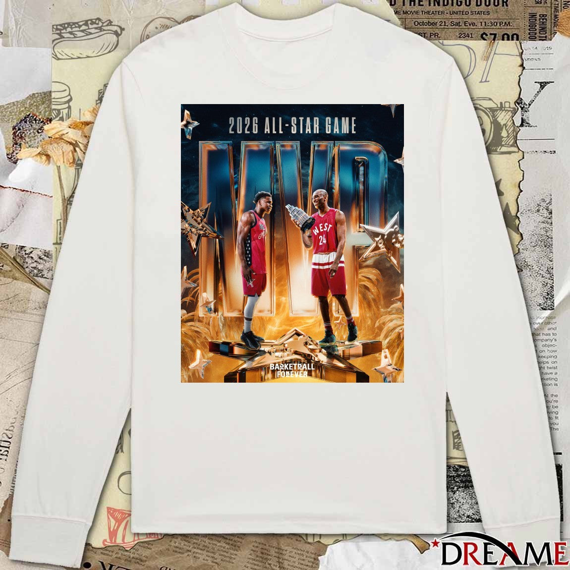 Anthony Edwards is the 2026 Kobe Bryant All-Star MVP Poster t-shirt
