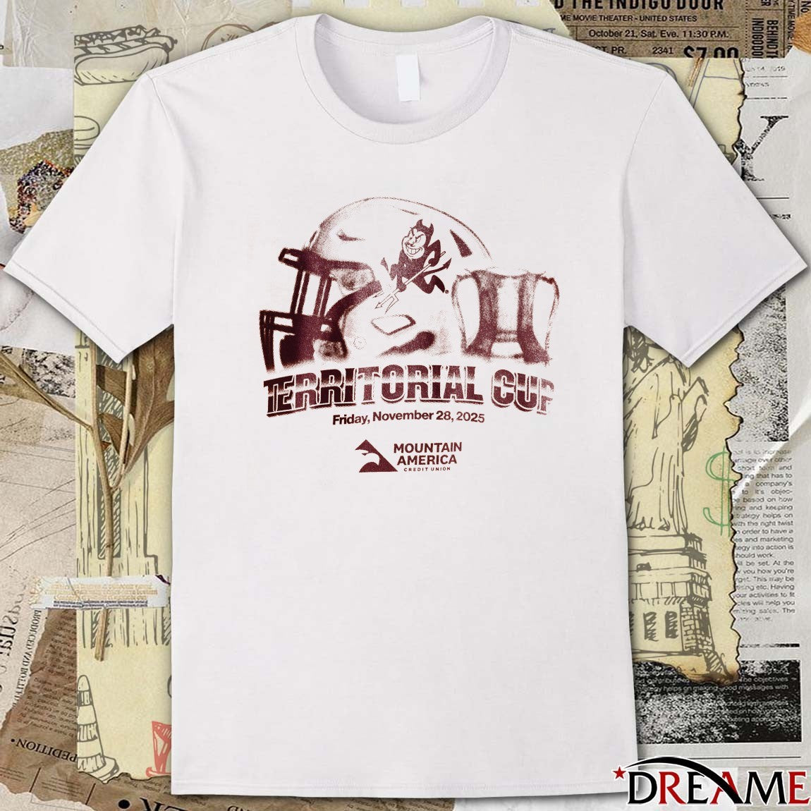 Arizona State Sun Devils Territorial Cup Friday November 28 2025 Mountain America t-shirt