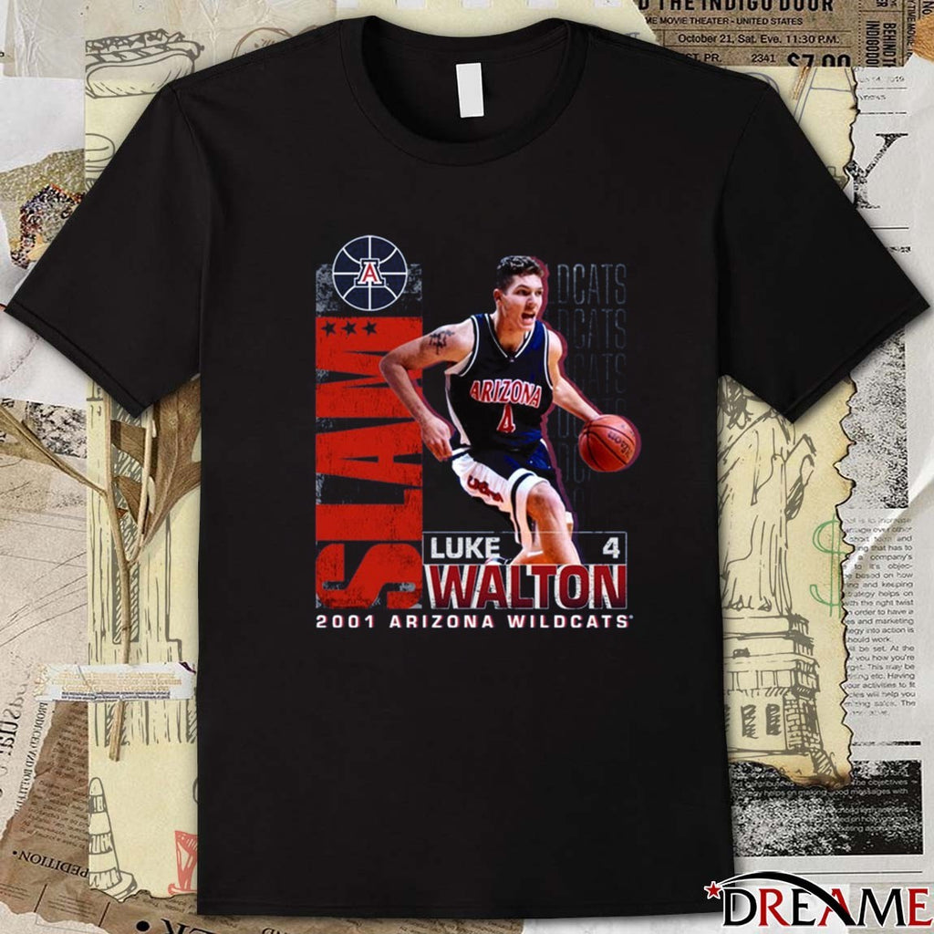 Arizona Wildcats Luke Walton 2001 NCAA Final Four t-shirt