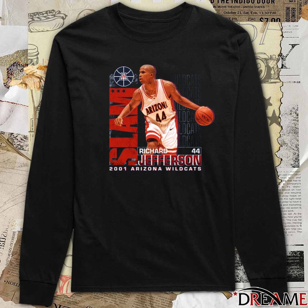 Arizona Wildcats Richard Jefferson 2001 NCAA Final Four t-shirt