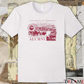 Arkansas Razorback University of Arkansas Alumni Collage Fayetteville 1829 t-shirt