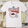 Arkansas Razorbacks 2026 SEC Men’s Basketball Tournament Champions Cut Nets t-shirt