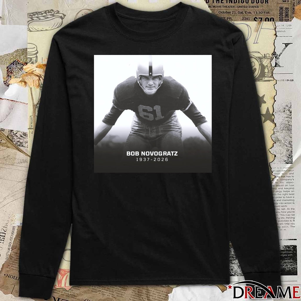 Army West Point Football Bob Novogratz 1937 – 2026 t-shirt