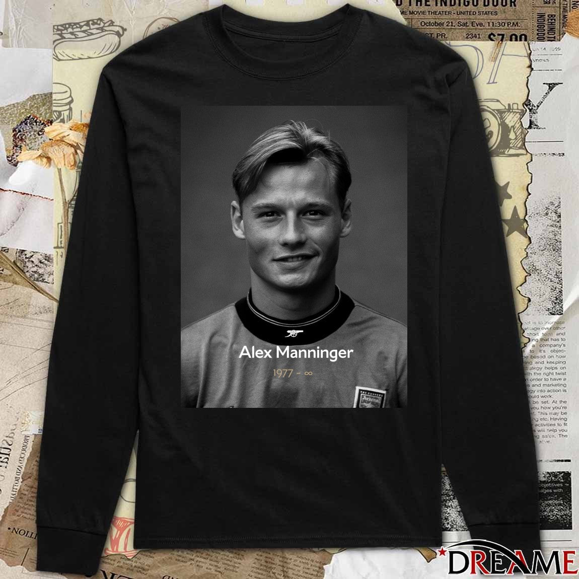 Arsenal Alex Manninger 1977 – 2026 t-shirt