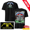 Art By Luca Schenardi Metallica M72 Zürich May 27 2026 Pop-Up Shop Two Sides Shirt