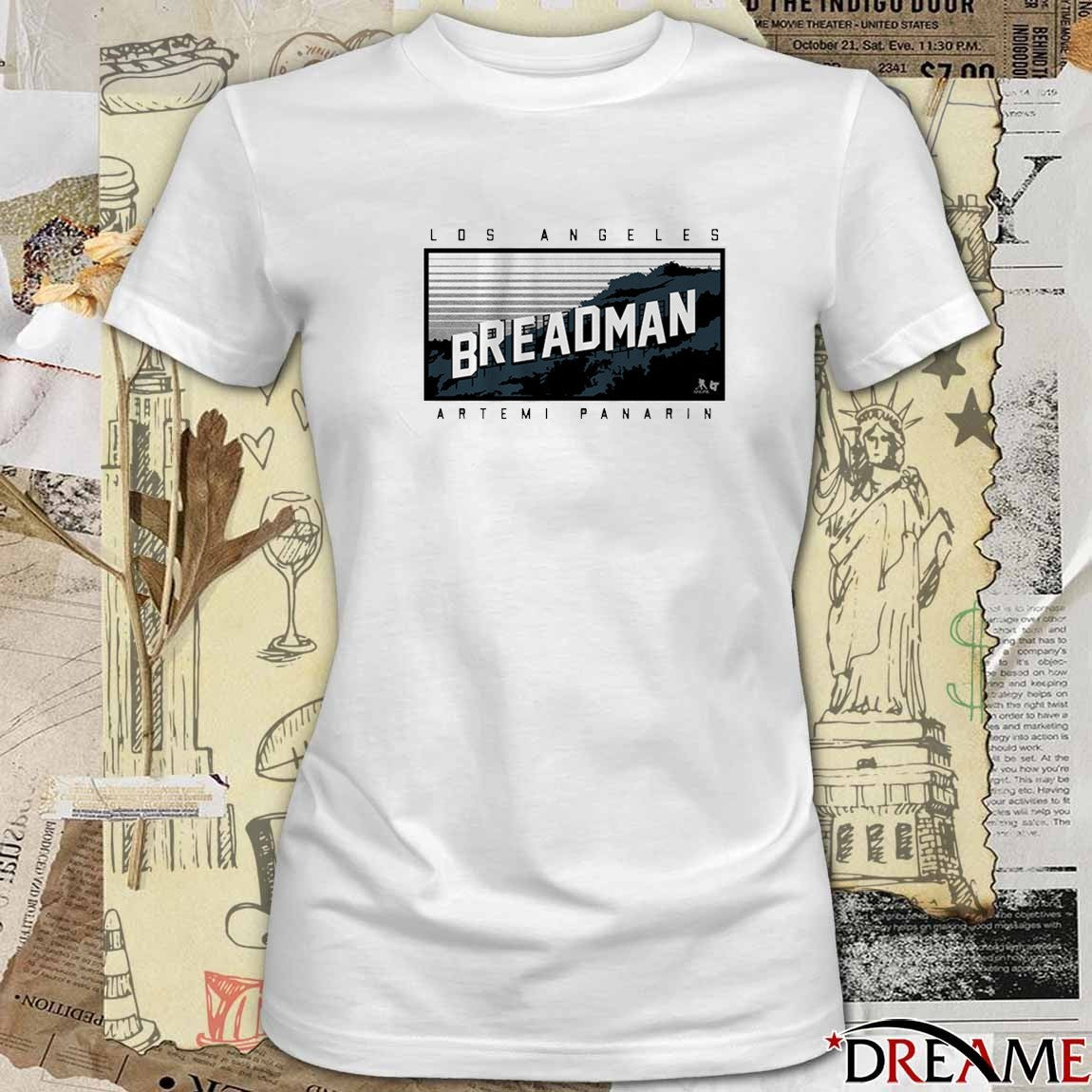 Artemi Panarin Los Angeles Kings Hockey Breadman Sign t-shirt