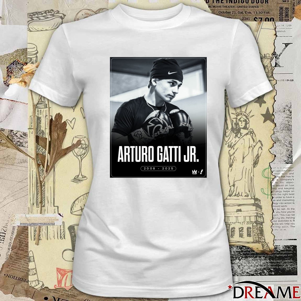 Arturo Gatti Jr 2008 – 2025 Son Of The Legendary Boxer Arturo Gatt t-shirt