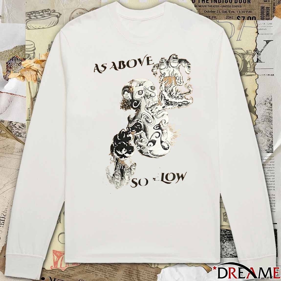 As Above So Below 2025 Izzy Human t-shirt