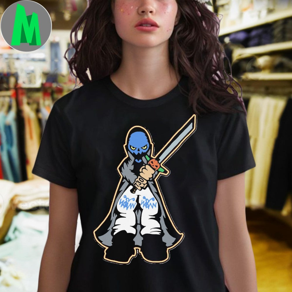 Asspizza Sword Graphic T-Shirt Urban Streetwear Aesthetic Fan Tee