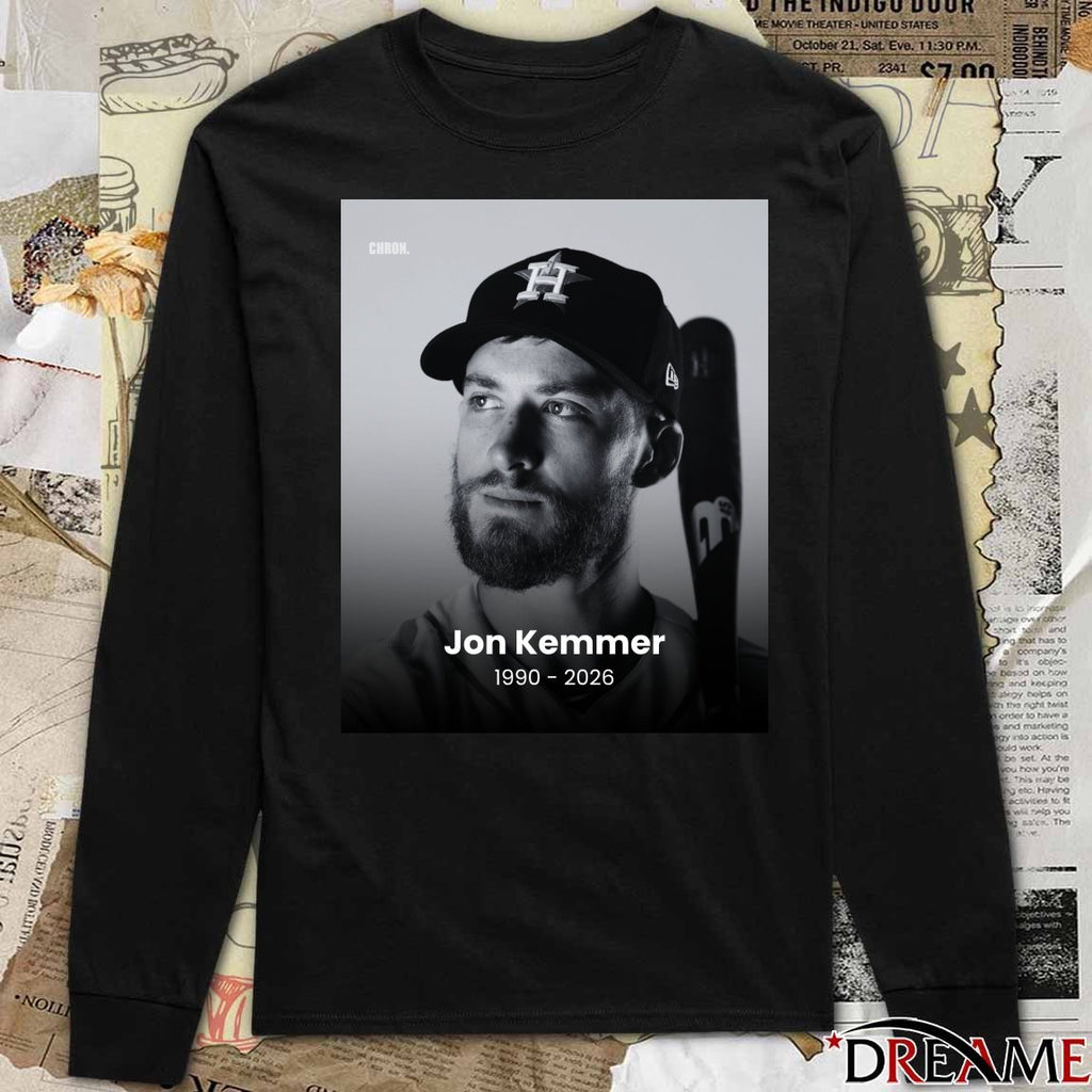 Astros Jon Kemmer 1990 – 2026 t-shirt