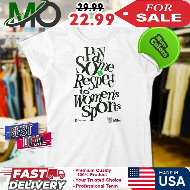 Atlanta Dream Pay Some Respect to Women’s Sports WNBA Basketball Fan Unisex T-Shirt