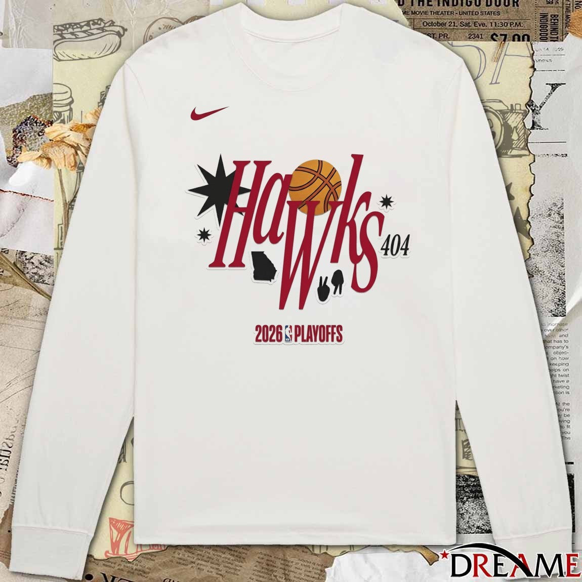 Atlanta Hawks 2026 NBA Playoffs Men’s Basketball True To Atlanta t-shirt