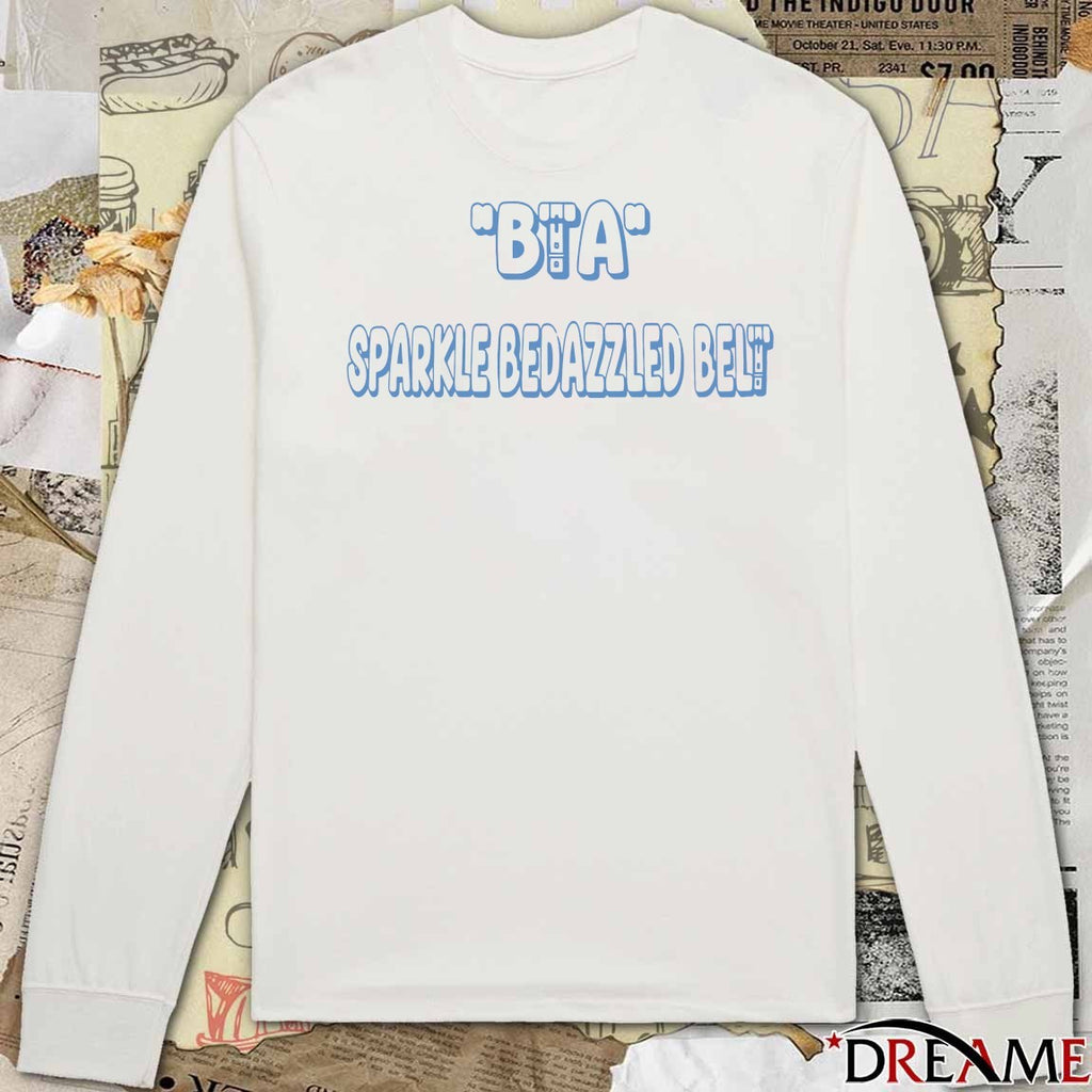 BTA Sparkle Dedazzled Belt Caleb Wilson North Carolina Tar Heels t-shirt