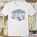 BYU Cougars 2025 NCAA Big 12 Football Championship Bound Helmet t-shirt