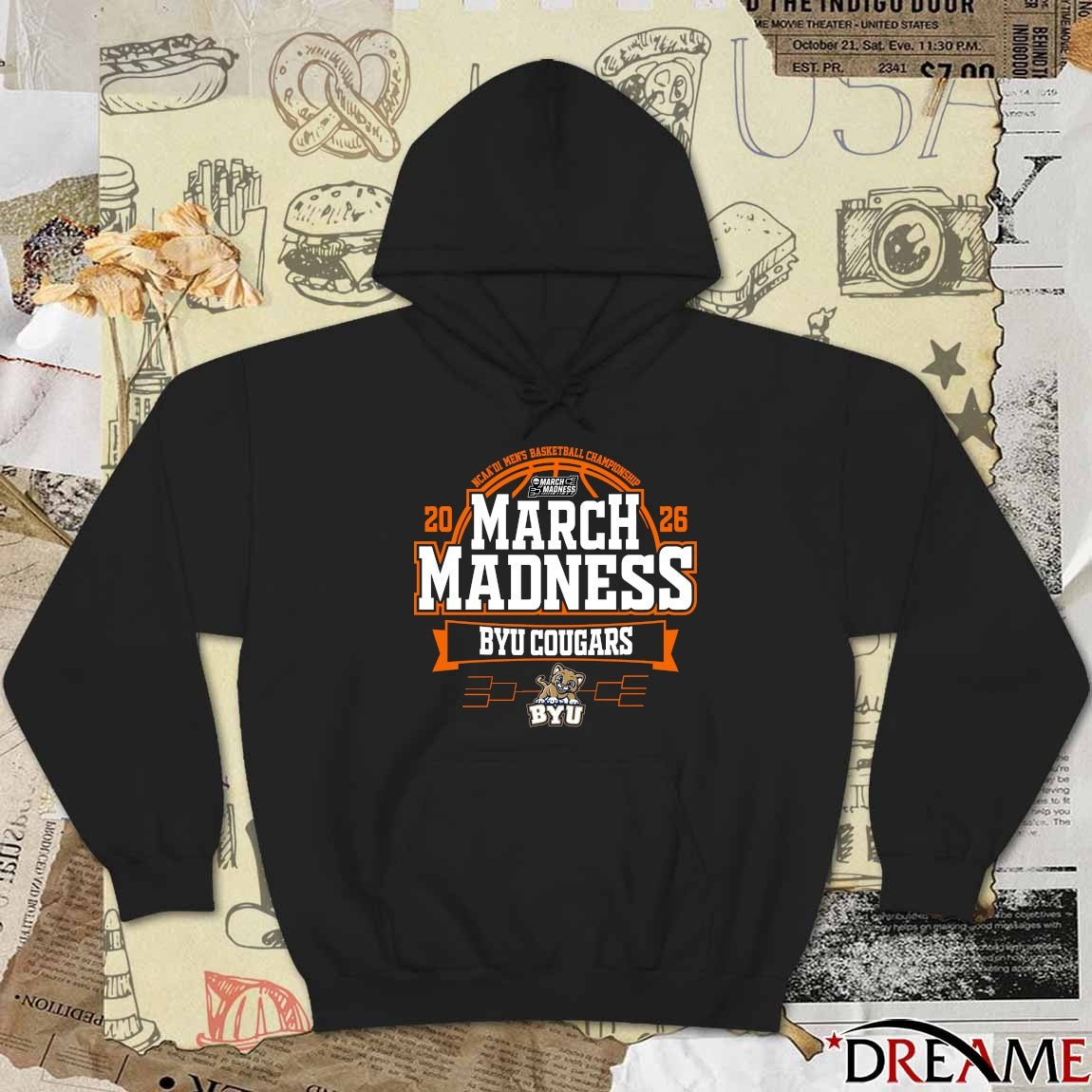 BYU Cougars 2026 NCAA DI Men’s Basketball Championship March Madness t-shirt