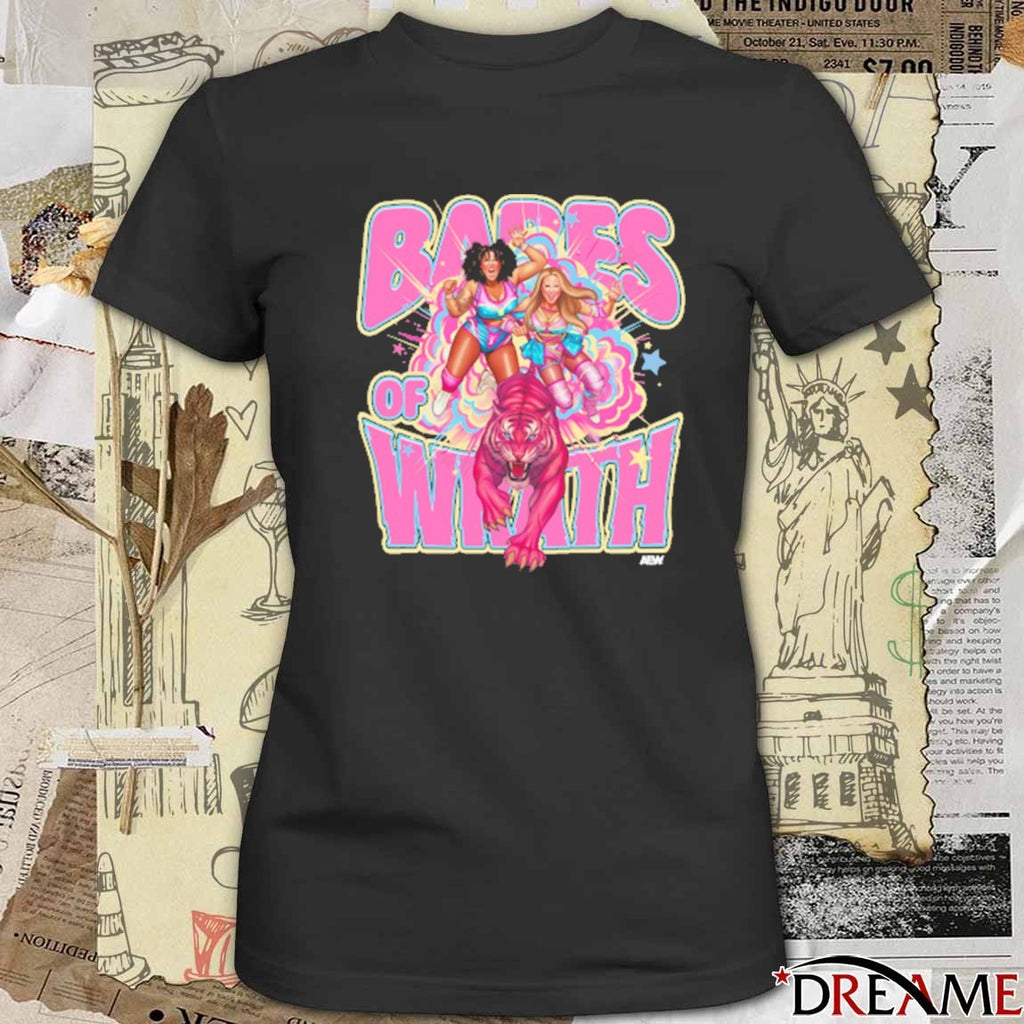 Babes of Wrath – Kitties Got Claws AEW 2026 t-shirt
