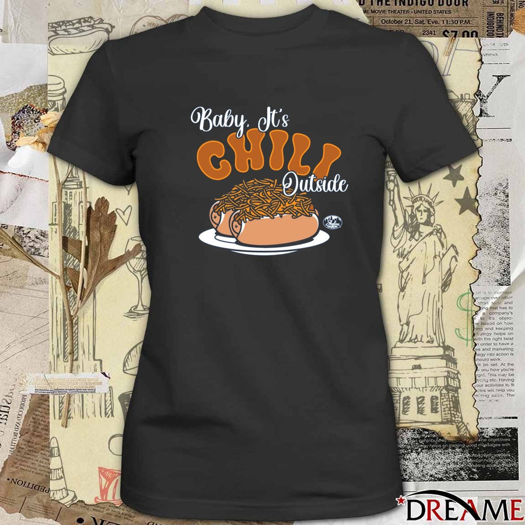 Baby It’s Chili Outside Christmas 2025 t-shirt
