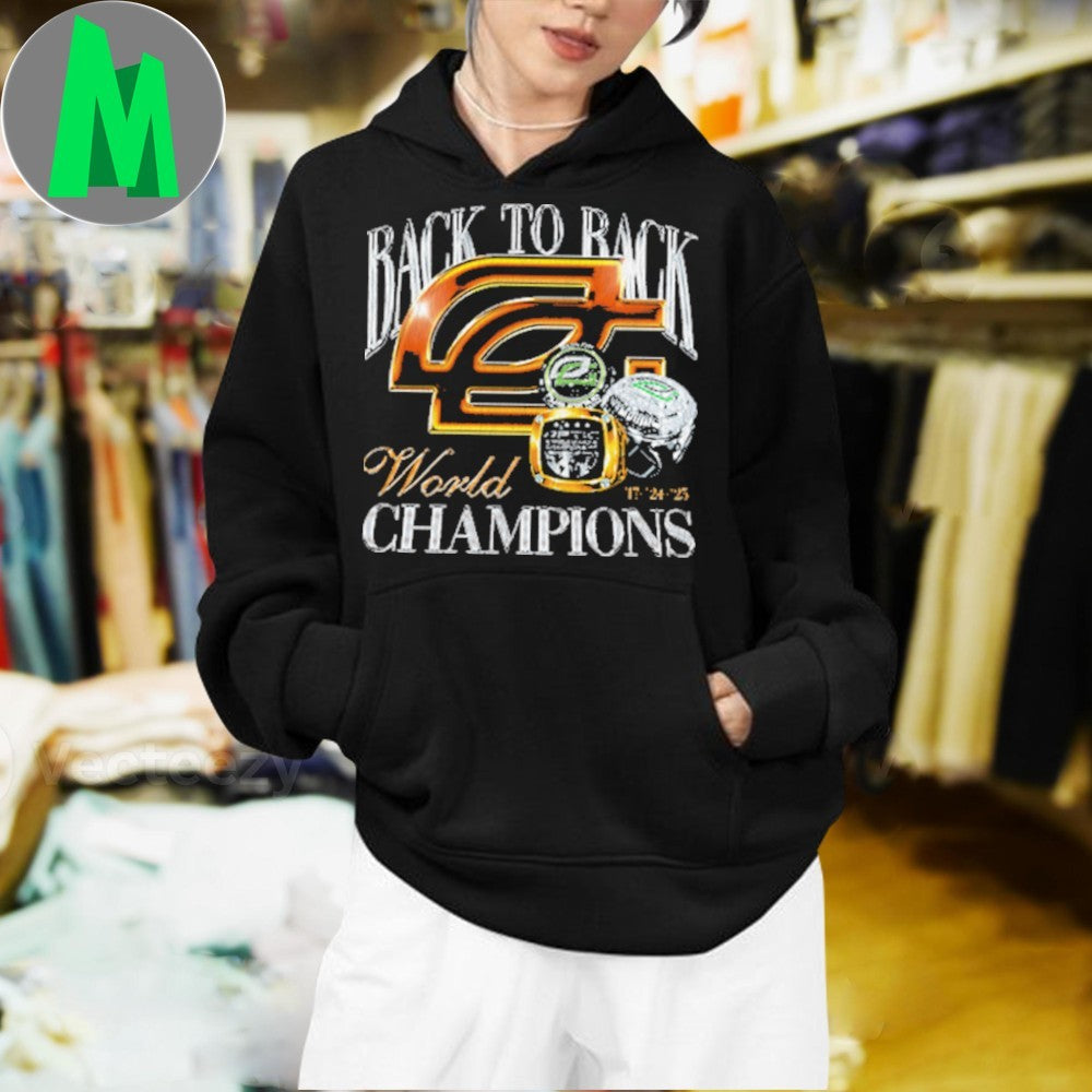 Back To Back World Champions Ring Graphic T-Shirt