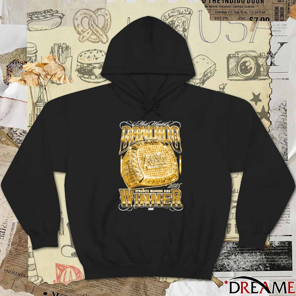 Bandido – Dynamite Diamond Ring Winner 2025 AEW t-shirt