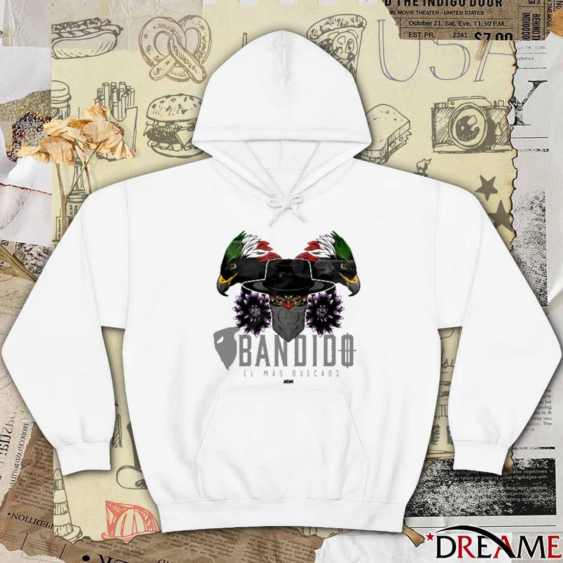 Bandido – Hat of Many Colors El Mas Buscado AEW t-shirt