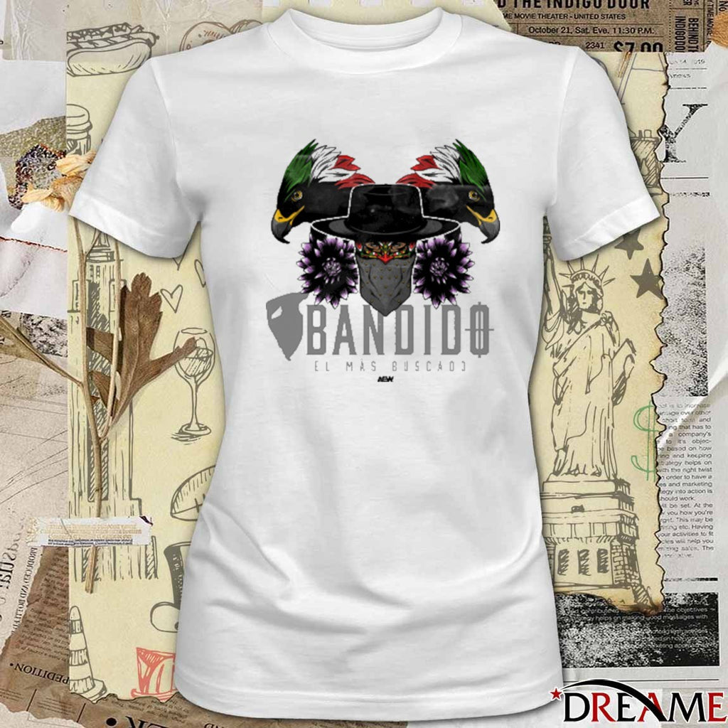 Bandido – Hat of Many Colors El Mas Buscado AEW t-shirt