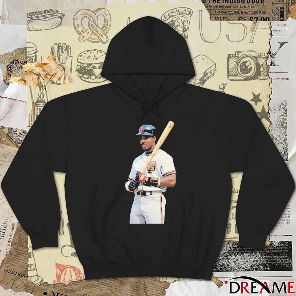 Barry Bonds Major League Baseball National League East 1993 t-shirt
