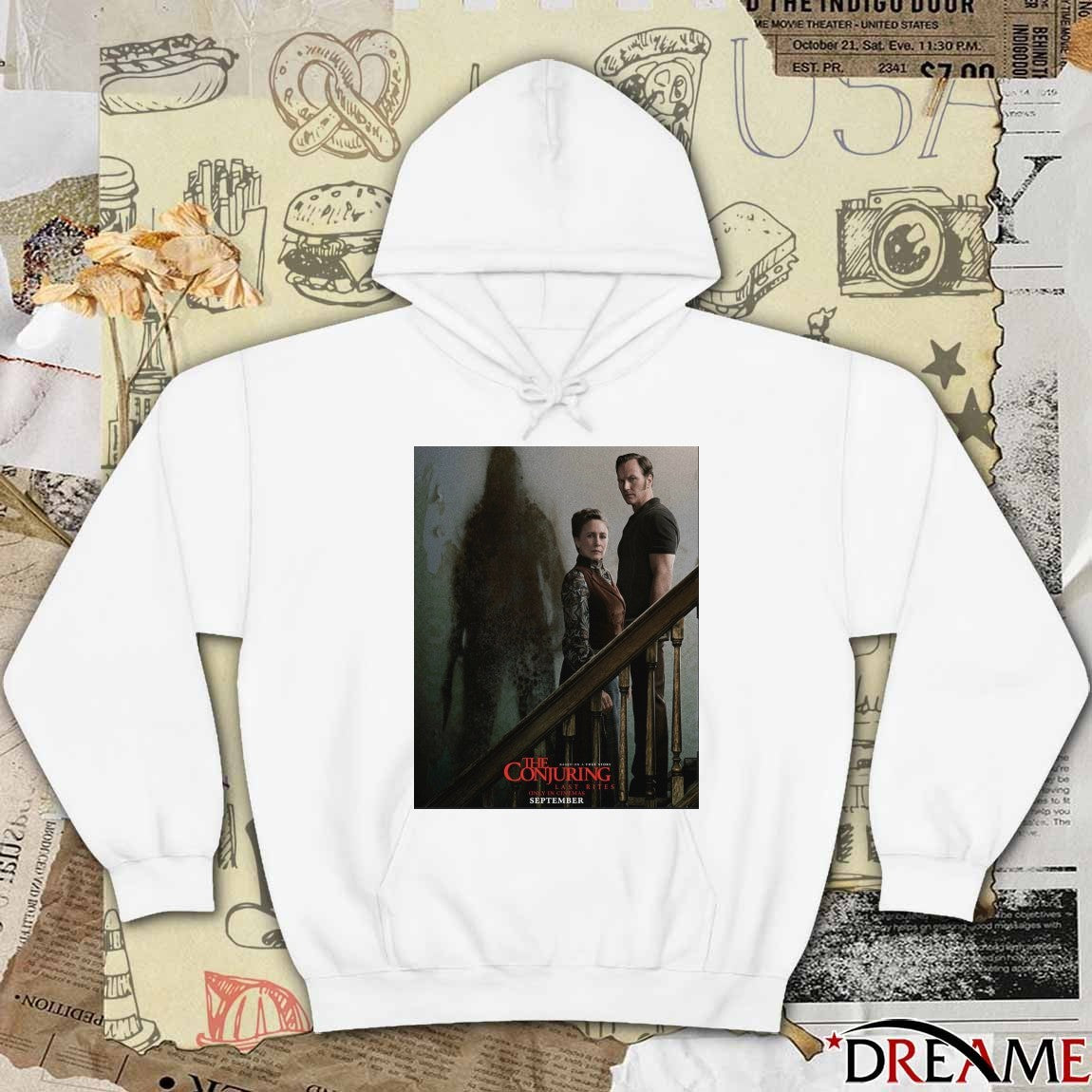 Based On A True Story The Conjuring Last Rites First Communion Only In Cinemas September 2026 Poster t-shirt
