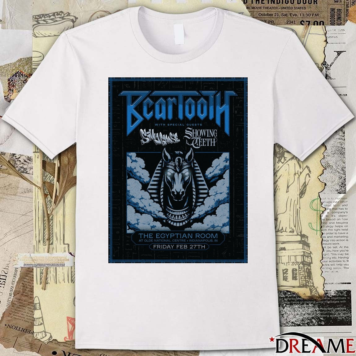 Beartooth The Egyptian Room at Old National Centre, Indianapolis, IN February 27th 2026 Poster t-shirt