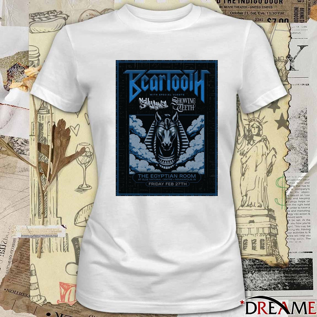 Beartooth The Egyptian Room at Old National Centre, Indianapolis, IN February 27th 2026 Poster t-shirt