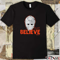 Bernie Parent 3.8% Believe Mask Philadelphia Flyers Hockey t-shirt