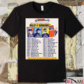 Big Blues Form Texas Billy F Gibbons And The BFG Band Concert 2026 Schedule Poster t-shirt