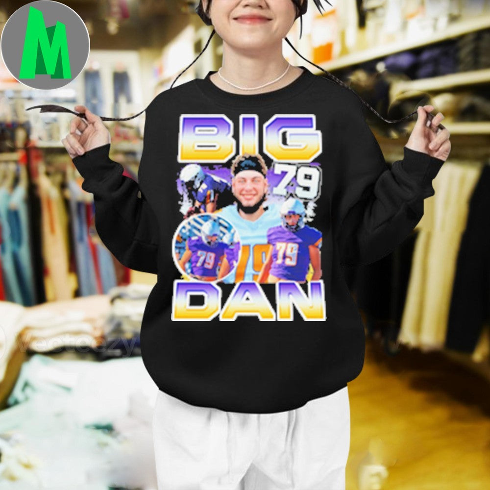 Big Dan Daniel Zdroik #79 Football Player Shirt