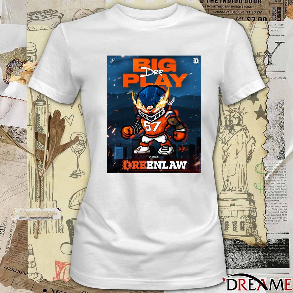 Big Play Dre Dreenlaw Proxaur Cartoon Signature t-shirt