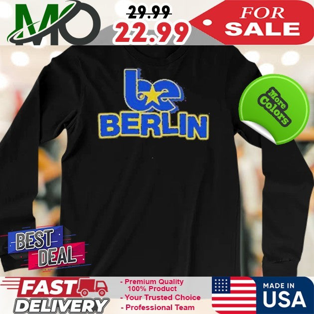 Billie Eilish Color Pop Berlin Washed Black New Shirt