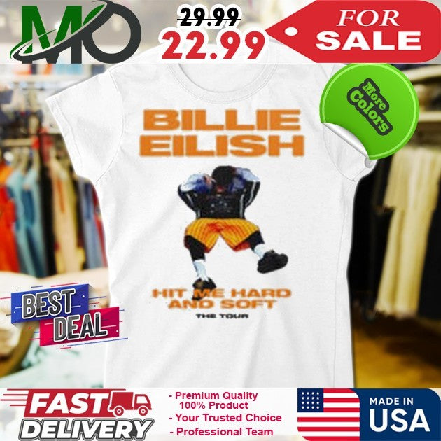Billie Eilish Hit Me Hard and Soft The Tour 2025 Concert Graphic T-Shirt