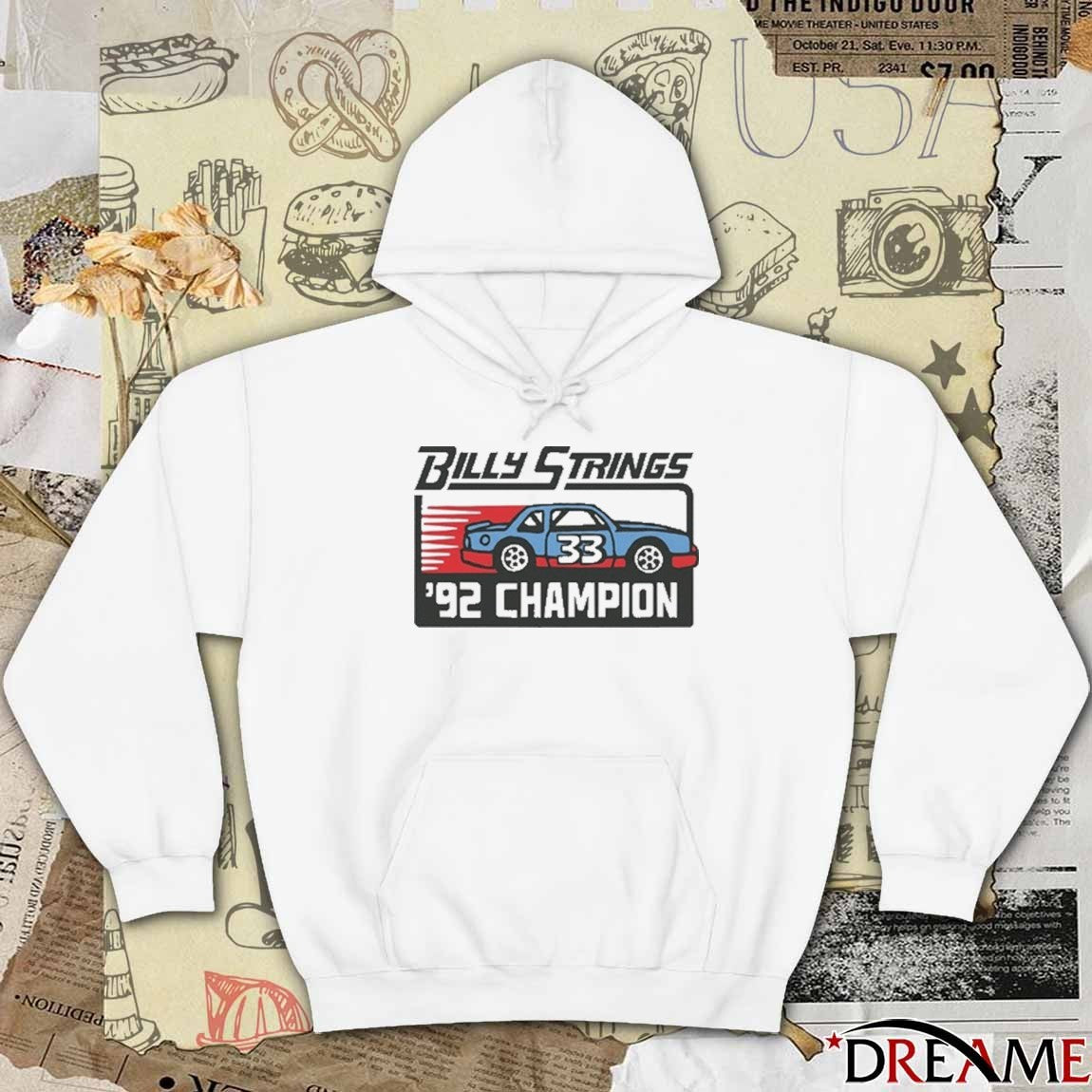 Billy Strings 2026 Winter Tour ’92 Champion t-shirt