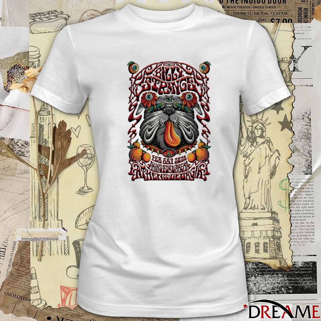 Billy Strings February 6-7 2026 Akins Ford Arena In Athens GA t-shirt