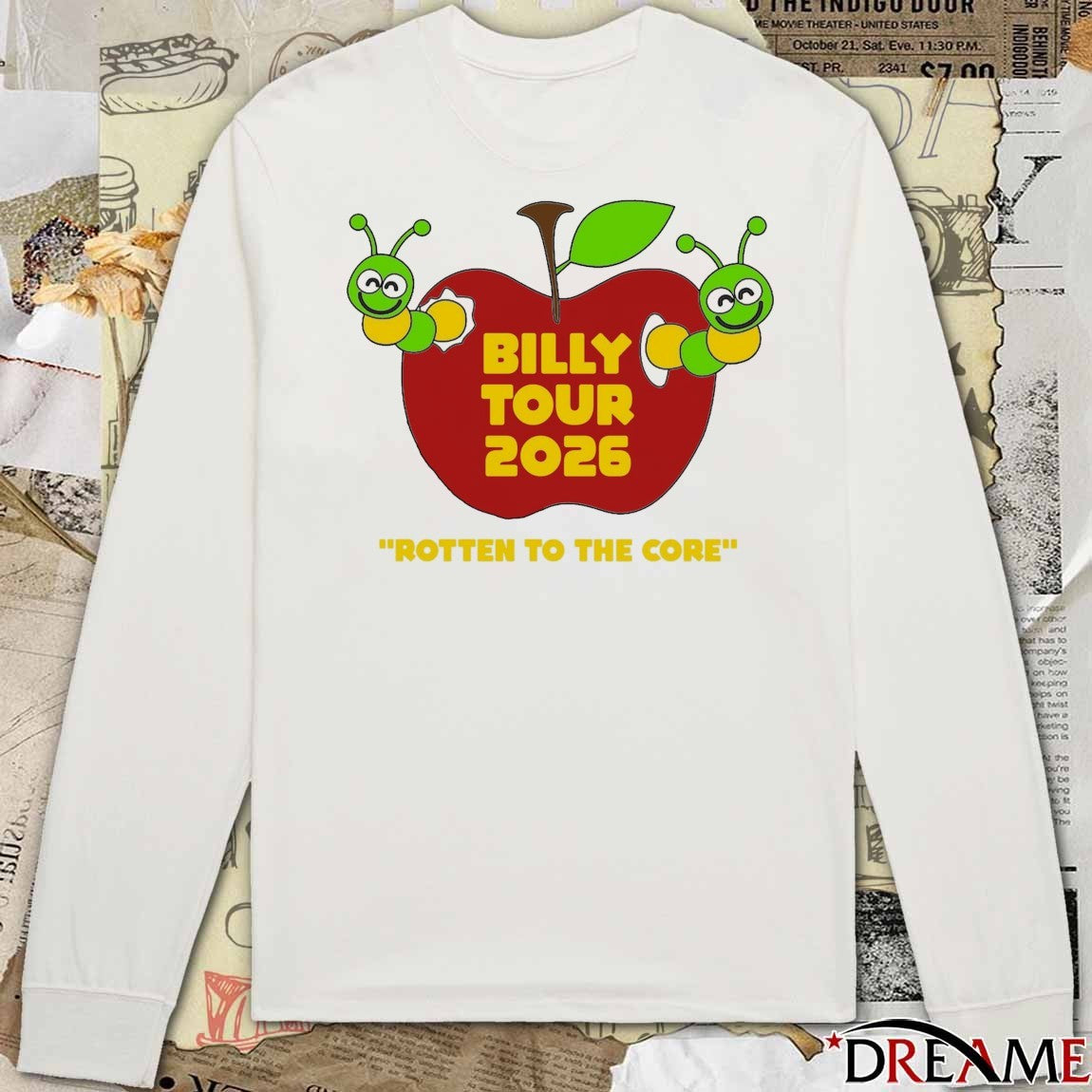 Bily Tour 2026 Rotten To The Core t-shirt
