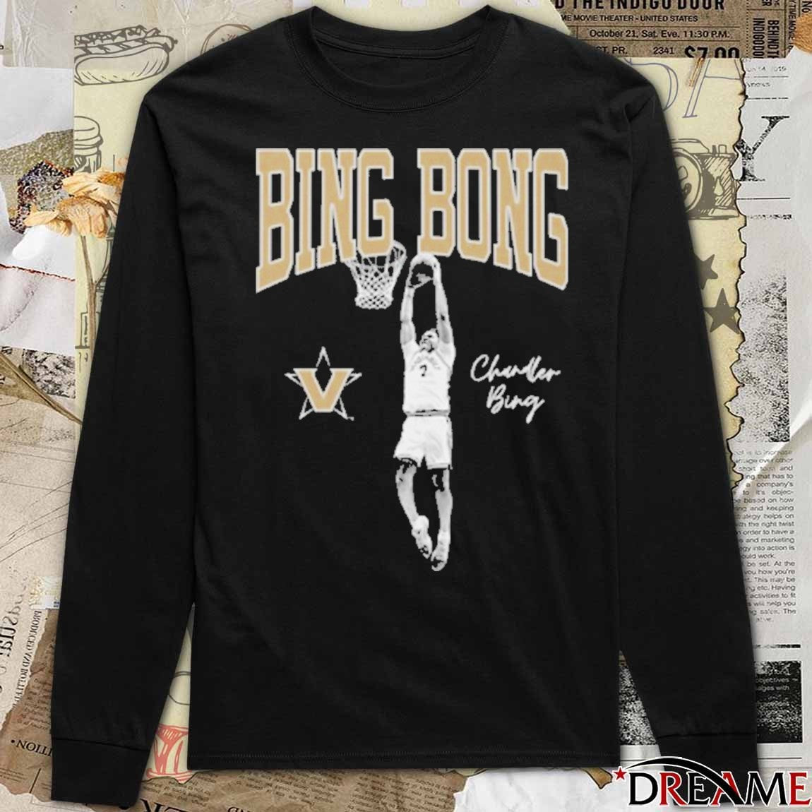 Bing Bong Vanderbilt University Commodores Men’s Basketball Champ Signature t-shirt