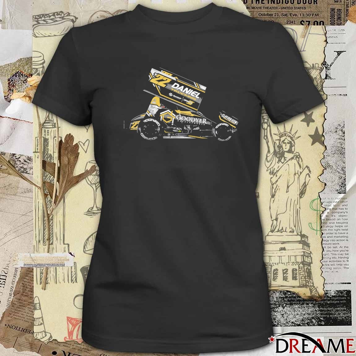 Black Magic T22 Scheme Daniel Trucking Goodyer Developments t-shirt