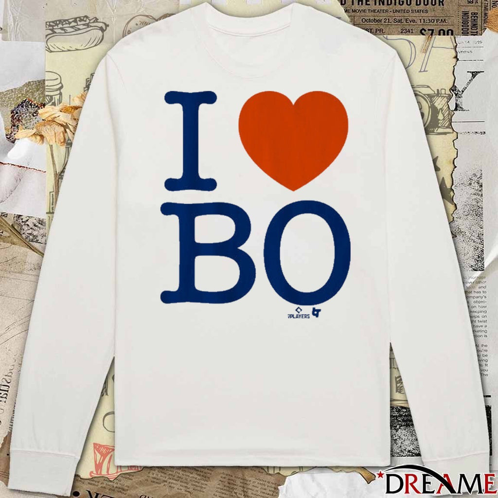 Bo Bichette I Heart Bo New York Mets 2026 MLB t-shirt