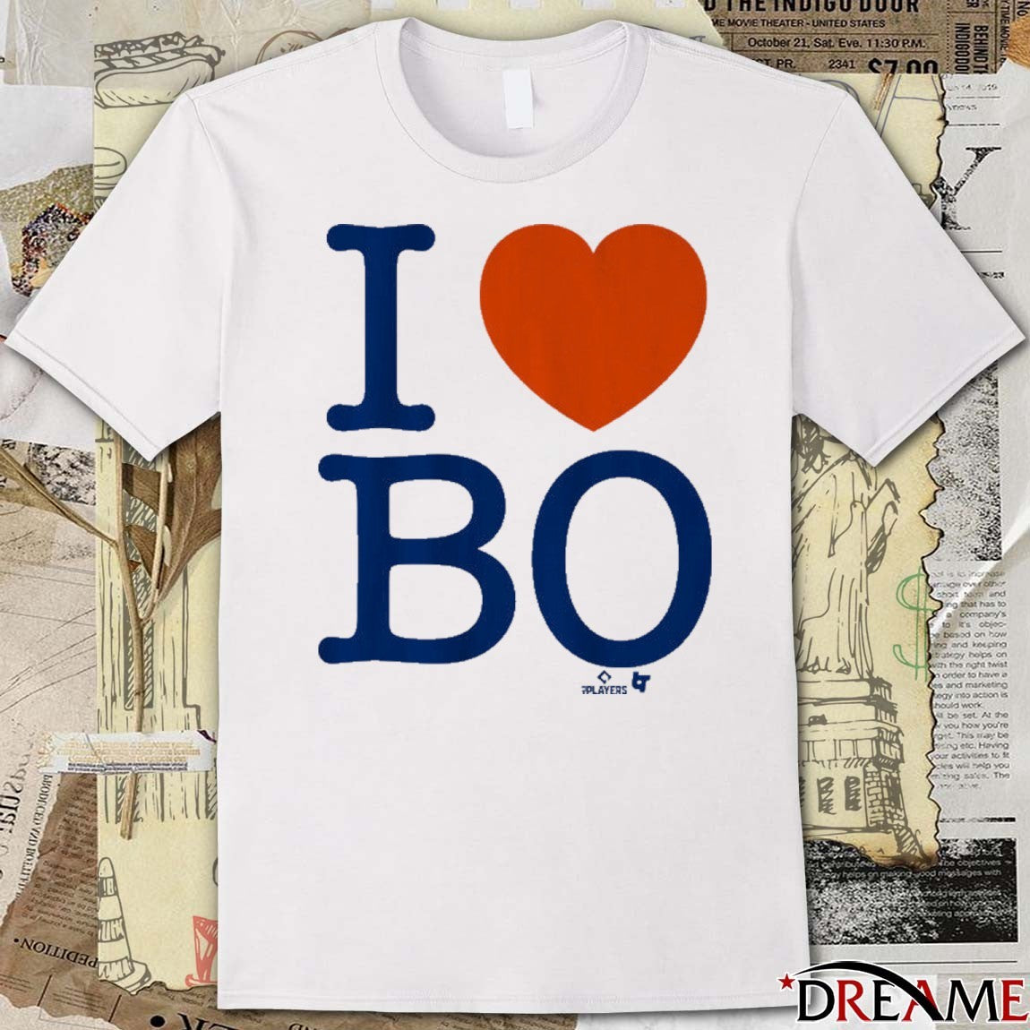 Bo Bichette I Heart Bo New York Mets 2026 MLB t-shirt