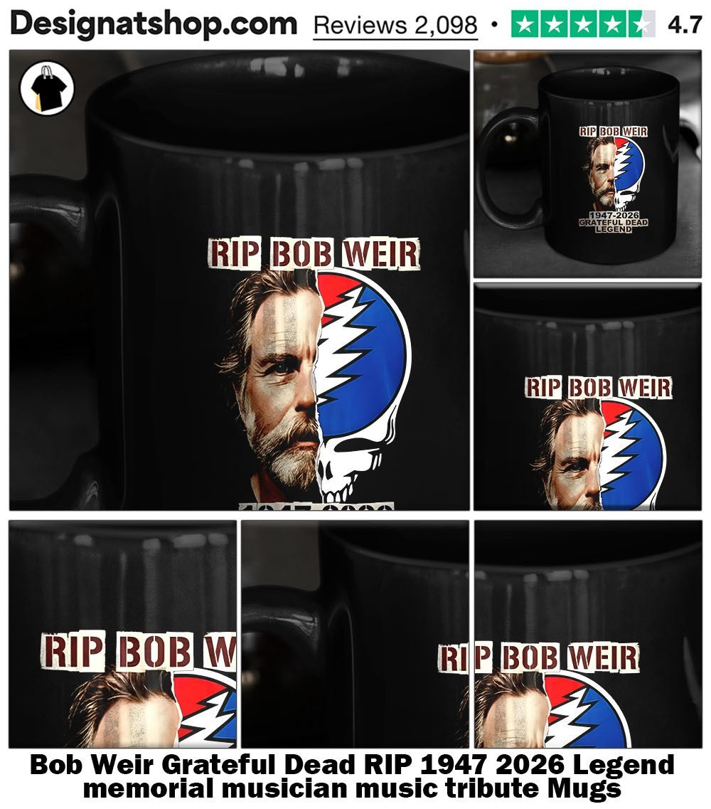Bob Weir Grateful Dead RIP 1947 2026 Legend memorial musician music tribute shirt