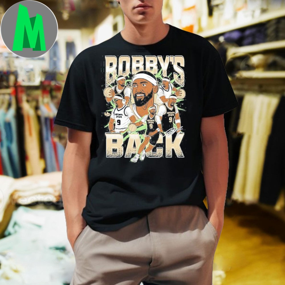 Bobby Portis Bobby’s Back Milwaukee Bucks Basketball Graphic T-Shirt