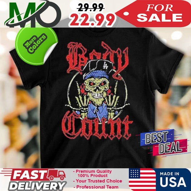 Body Count Skull Mascot Shirt