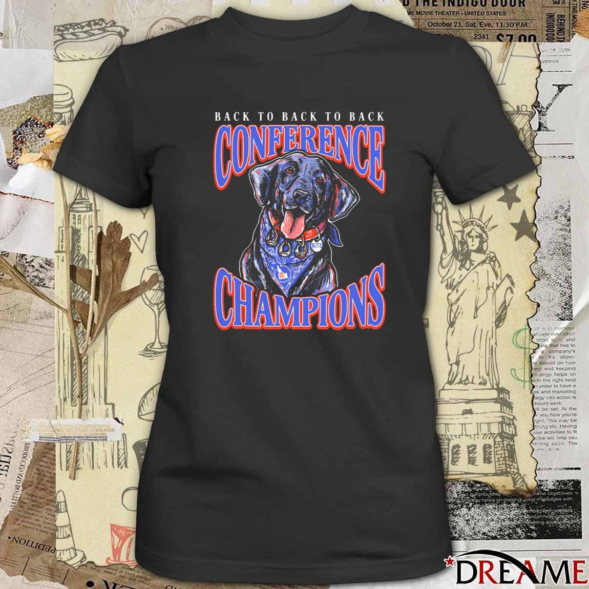 Boise State Broncos Back To Back To Back Conference Champions Blitz t-shirt
