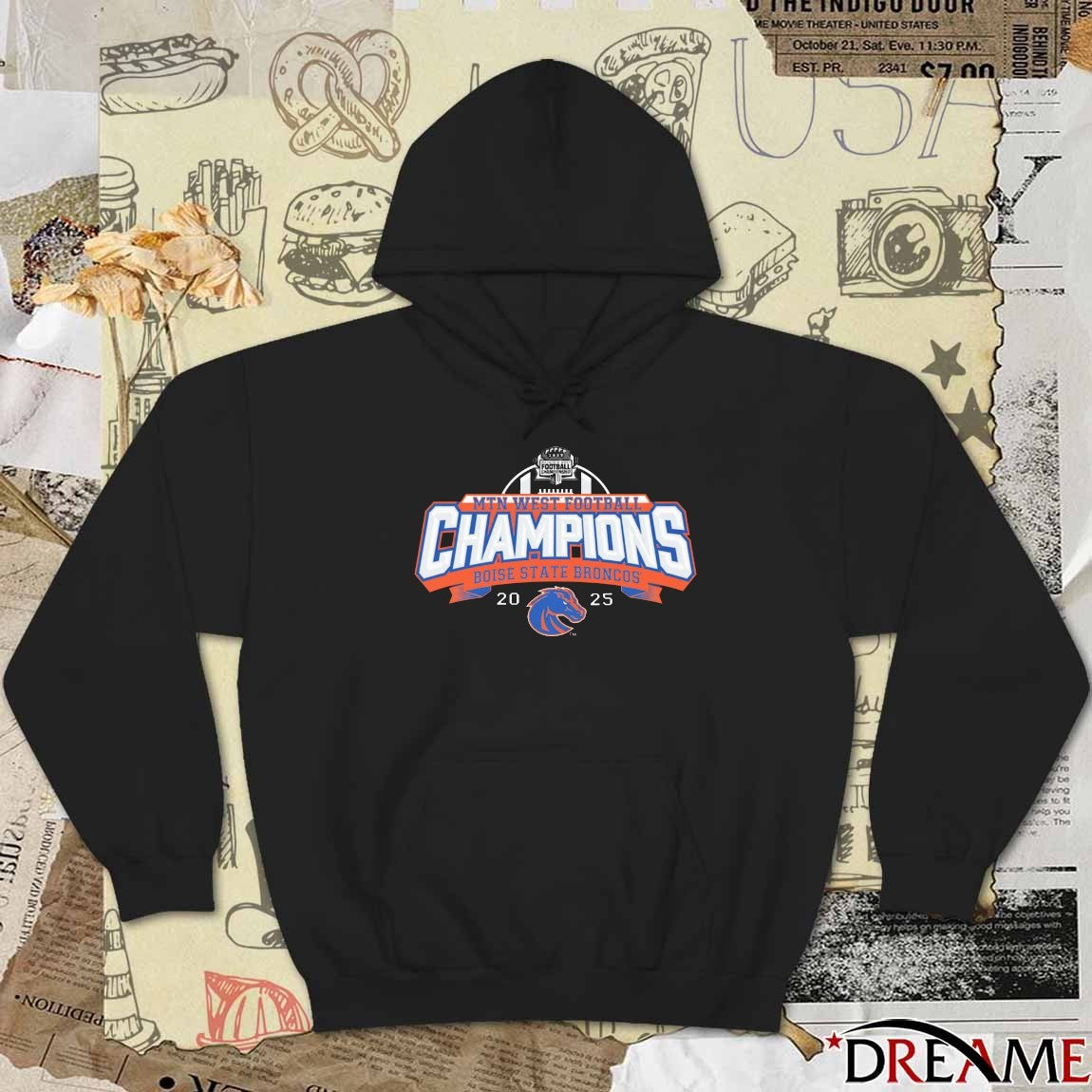 Boise State Broncos Football Mountain West Champions 2025 NIL t-shirt